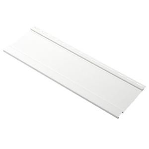 Cellwood Board and Batten 24 in. Vinyl Siding Sample in White PBB80WSAMPLE 04
