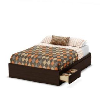 South Shore Furniture Clever Mocha Full Mates Bed DISCONTINUED 3579211