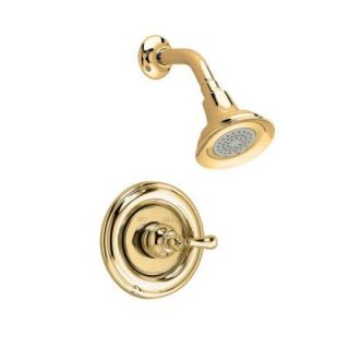 American Standard Hampton Single Metal Lever Handle Shower Only Trim Kit in Polished Brass DISCONTINUED T212.730.099