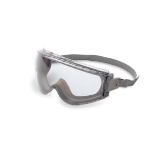 Uvex Stealth Safety Goggles with Clear Tint Uvextreme Lens,Gray and Gray Frame and Neoprene Band S3960C