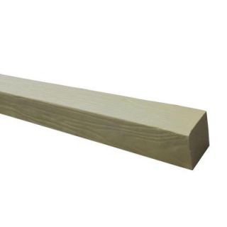Superior Building Supplies 6 in. x 6 in. x 19 ft. 3/8 in. Unfinished Faux Wood Beam STB 15 U