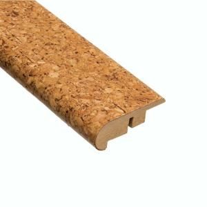 Home Legend Natural 1/2 in. Thick x 2 1/8 in. Wide x 78 in. Length Cork Stair Nose Molding HL9318SN