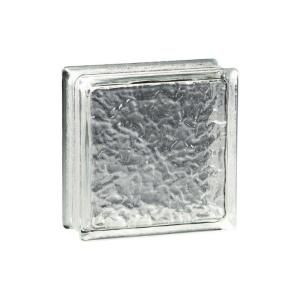 Pittsburgh Corning Premiere 8 in. x 8 in. x 4 in. IceScapes Glass Blocks (8 Pack) 110504