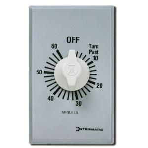 Intermatic 10 Amp 60 Minute In Wall Auto Off Spring Wound Timer FF60MC