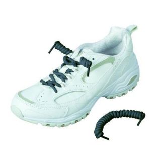 HealthSmart Coiler Shoe Laces in Gray 640 9004 0004