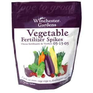 Winchester Gardens Vegetable Fertilizer Spikes (18 Count) WG 110