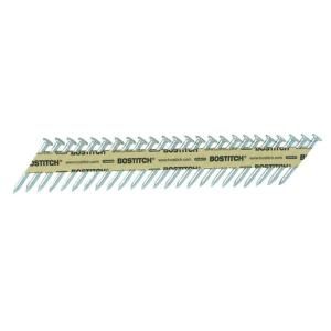 Bostitch Strapshot 1 1/2 in. x 0.131 Gauge Paper Galvanized Steel Angled Smooth Shank Connector Nails (1000 Pack) PT MC13115 1M
