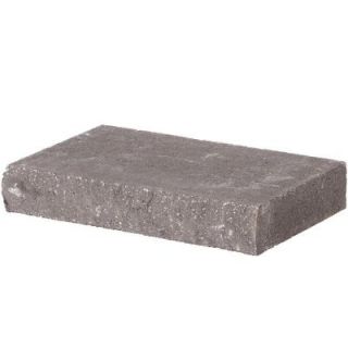 12 in. Charcoal Tan Natural Impressions Concrete Wall Cap 86835