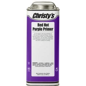 Christys 128 oz. Red Hot Purple Primer for PVC CPVC (Case of 6) RH.RHPP.1