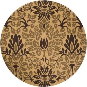 Sharon Tan 8 ft. Round Area Rug DISCONTINUED Sharon 8RD