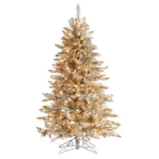 Sterling, Inc. 5 ft. Pre Lit Platinum Artificial Frasier Fir Christmas Tree with Clear Lights 6011 50pl