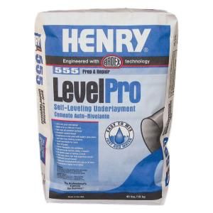 Henry 555 Level Pro 40 lb. Self Leveling Underlayment 12165