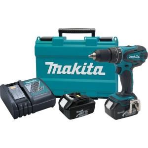 Makita 18 Volt LXT Lithium Ion 1/2 in. Cordless Hammer Driver Drill LXPH01