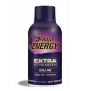 5 Hour Energy Extra Strength Grape Energy Drink 113317