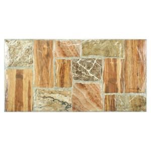 Merola Tile a Beige Brillo 20 1/4 in. x 10 in. Ceramic Floor and Wall Tile (14.52 sq. ft. / case) FAZAMZB