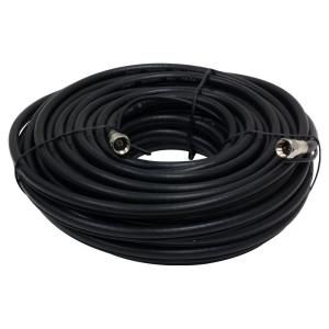 GE 50 ft. Black RG6 Ground Coaxial Cable 73342