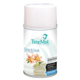ZEP TimeMist Clean and Fresh Refill (Case of 12) 332502TMCA