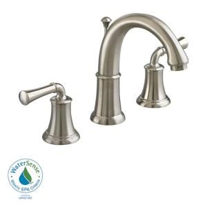 American Standard Portsmouth 8 2 Handle High Arc Bathroom Faucet with Speed Connect Drain in Satin Nickel 7420.801.295