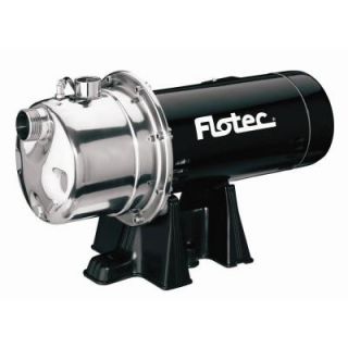 Flotec 1 HP Stainless Steel Shallow Well Jet Pump FP4832