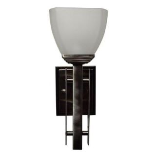 Yosemite Home Decor Half Dome Collection Wall mount 1 Light Sconce 95591SN