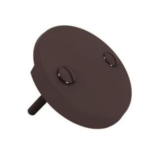 Brasstech Waste and Overflow Faceplate with 2 Screws in Oil Rubbed Bronze 266/10B