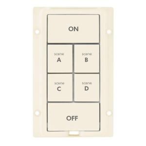 Insteon 6 Button Change Kit   Light Almond 2401LAL6