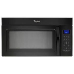 Whirlpool 1.9 cu. ft. Over the Range Microwave in Black with Sensor Cooking WMH32519CB