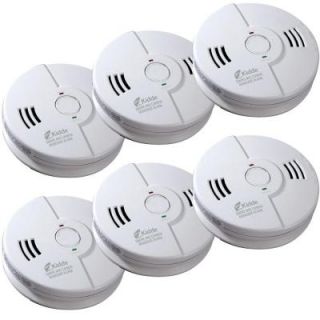 Kidde Battery Operated Combination Smoke and CO Alarm with Voice Alert (6 Pack) KN COSM B