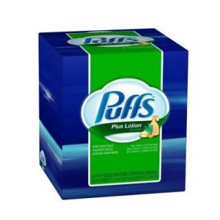 Puffs Plus Lotion 2 Ply Facial Tissue (Case of 24) 003700034864