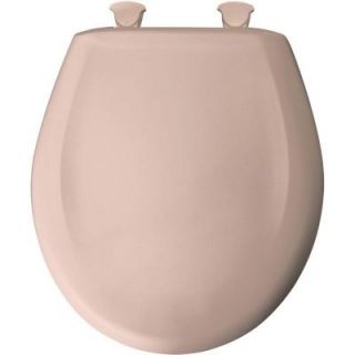 BEMIS Round Closed Front Toilet Seat in Venetian Pink 200SLOWT 063