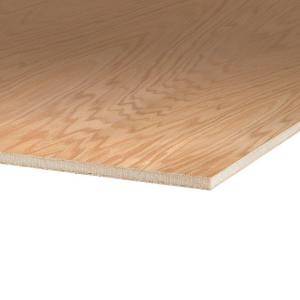 1/4 in. x 4 ft. x 8 ft. Red Oak Domestic Plywood 165948 