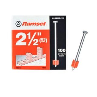 Ramset 2 1/2 in. Drive Pins (100 Pack) 00786