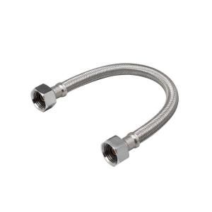 1/2 in. FIP x 1/2 in. FIP x 30 in. Stainless Steel Braided Faucet Supply Line 496 015
