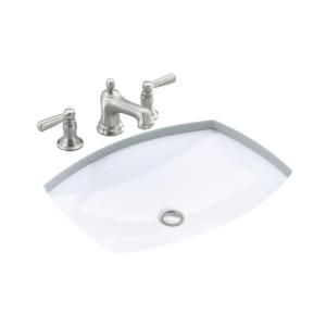 KOHLER Kelston Undermount Bathroom Sink in White K 2382 0