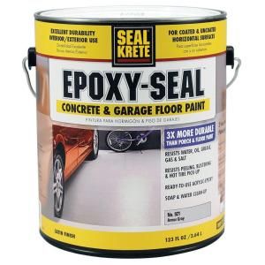 Seal Krete Epoxy Seal Armor Gray No.921 1 gal. Concrete and Garage Floor Paint 921001
