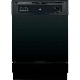 GE Front Control Dishwasher in Black GSD3300DBB