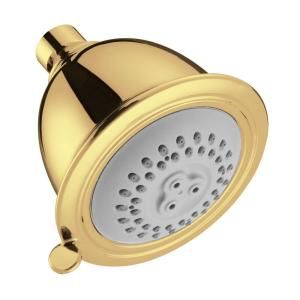 Hansgrohe Croma C 75 2 Spray 3.5 in. Showerhead in Polished Brass 06126930