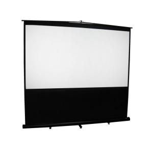 Elite Screens Reflexion Floor 60 in. H x 80 in. W Manual Pull Up Projection Screen FM100V