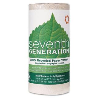SEVENTH GENERATION 100% Recycled Paper Towels (Case of 30 Rolls) SEV 13720