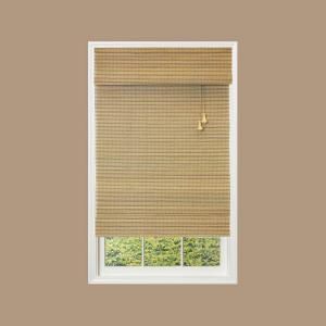 Home Decorators Collection Natural Multi Weave Roman Shade, 72 in. Length (Price Varies by Size) 0258148