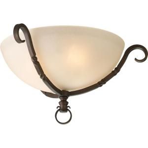 Thomasville Lighting Santiago Collection Roasted Java 3 light Ceiling Fan Light DISCONTINUED P2641 102