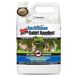 Liquid Fence 1 gal. Ready To Use Dual Action Rabbit Repellent DISCONTINUED HG 209