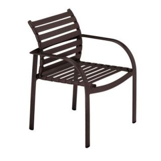 Tradewinds Scandia Java Commercial Strap Patio Dining Chair (2 Pack) HD 1054M 2