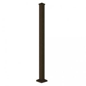 RDI Bronze Blank Post Assembly for 36 in. or 38 in. Rail MWEPB38Z