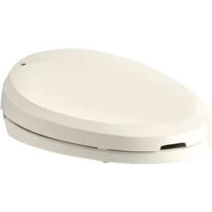 KOHLER C3 Elongated Closed Front Toilet Seat in Biscuit 4744 96