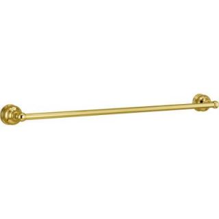 Delta Traditional Collection 24 in. Towel Bar in Polished Brass 74024 PB
