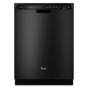 Whirlpool Gold Front Control Dishwasher in Black with Stainless Steel Tub WDF750SAYB