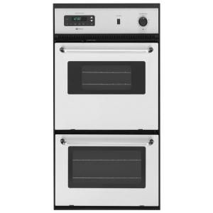 Maytag 24 in. Double Electric Wall Oven Self Cleaning in Stainless Steel CWE5800ACS