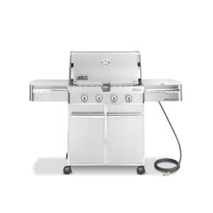 Weber Summit S 420 4 Burner Stainless Steel Natural Gas Grill 7220001
