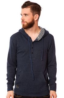 Tavik The Tunic Poncho Pullover Hoodie in Blue